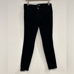 LOFT Women’s 4 Black Modern Skinny Velvet Pants Stretch